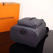 LV N40005 潮人必備ZACK原單黑色棋盤格束口雙肩包書包