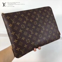 LV M43442 輕便實用ETUI VOYAGE原單經典老花多功能大號收納袋