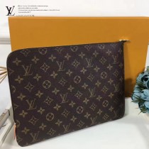 LV M43442 輕便實用ETUI VOYAGE原單經典老花多功能大號收納袋