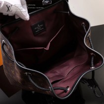 LV M43422 時尚人氣Damier Graphite原單經典老花束口雙肩包