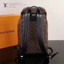 LV M43422 時尚人氣Damier Graphite原單經典老花束口雙肩包