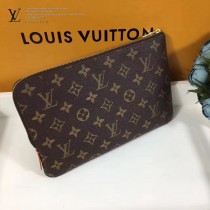 LV M44191 旅行伴侶經典ETUI VOYAGE原單老花圖案小號收納袋