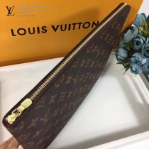 LV M43443 輕便實用ETUI VOYAGE原單經典老花多功能大號收納袋