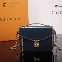 LV M54990 精緻小巧POCHETTE METIS原單漆皮拼黃花小號郵差包