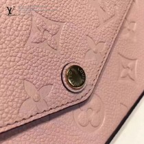 LV M64064 人氣新品POCHETTE FÉLICIE原單全皮壓花單肩晚宴包