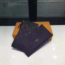 LV M64064-2 人氣新品POCHETTE FÉLICIE原單全皮壓花單肩晚宴包
