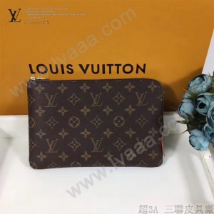 LV M44191 旅行伴侶經典ETUI VOYAGE原單老花圖案小號收納袋