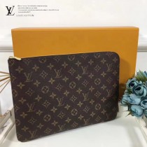 LV M43442 輕便實用ETUI VOYAGE原單經典老花多功能大號收納袋