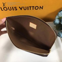 LV M44191 旅行伴侶經典ETUI VOYAGE原單老花圖案小號收納袋