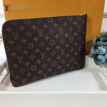 LV M43443 輕便實用ETUI VOYAGE原單經典老花多功能大號收納袋