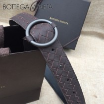 BV皮帶-06-3  原單 新款圓扣  手工編織皮帶