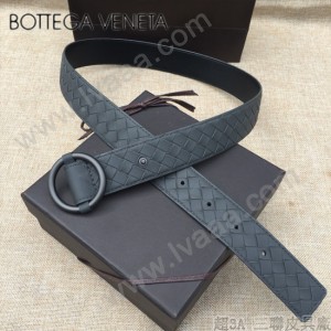 BV皮帶-06-2  原單 新款圓扣  手工編織皮帶