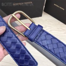 BV皮帶-04-5 原單 新款金扣 手工編織皮帶