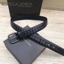 BV皮帶-05-1 原單 新款手工編織皮帶  低調奢華