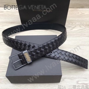 BV皮帶-03-1  原單  經典款 針扣  手工編織皮帶