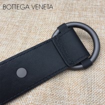 BV皮帶-06  原單 新款圓扣  手工編織皮帶