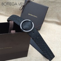 BV皮帶-06  原單 新款圓扣  手工編織皮帶