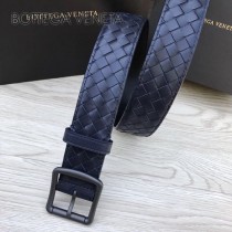 BV皮帶-09 原單 新款針扣 男士純手工編織皮帶