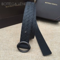 BV皮帶-06  原單 新款圓扣  手工編織皮帶