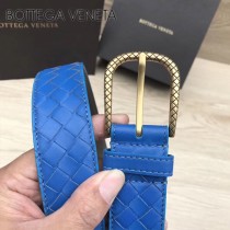 BV皮帶-04-4 原單 新款金扣 手工編織皮帶