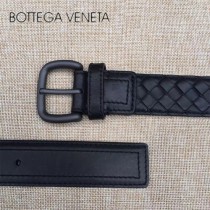 BV皮帶-01 低調奢華原單意大利小牛皮手工編織皮帶