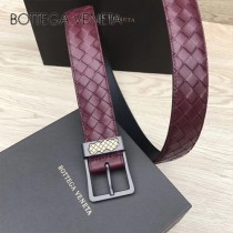BV皮帶-03  原單  經典款 針扣  手工編織皮帶