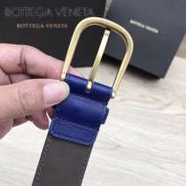 BV皮帶-04-5 原單 新款金扣 手工編織皮帶