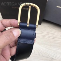 BV皮帶-04-2 原單 新款金扣 手工編織皮帶