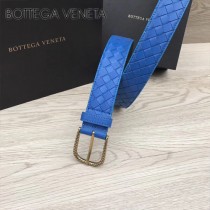 BV皮帶-04-4 原單 新款金扣 手工編織皮帶
