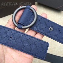 BV皮帶-06-1  原單 新款圓扣  手工編織皮帶