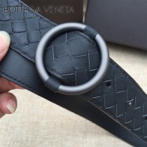 BV皮帶-06  原單 新款圓扣  手工編織皮帶