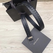 BV皮帶-03-3  原單  經典款 針扣  手工編織皮帶