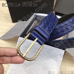 BV皮帶-04-5 原單 新款金扣 手工編織皮帶