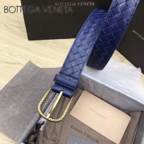 BV皮帶-04-5 原單 新款金扣 手工編織皮帶