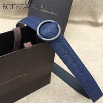BV皮帶-06-1  原單 新款圓扣  手工編織皮帶