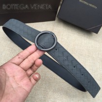 BV皮帶-06-2  原單 新款圓扣  手工編織皮帶
