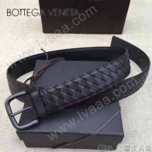 BV皮帶-02-4  低調奢華原單  意大利小牛皮手工編織皮帶
