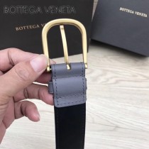 BV皮帶-04-3 原單 新款金扣 手工編織皮帶