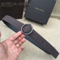 BV皮帶-06-3  原單 新款圓扣  手工編織皮帶