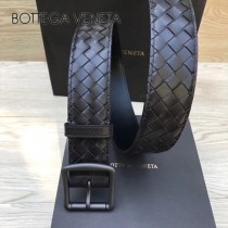 BV皮帶-09-1 原單 新款針扣 男士純手工編織皮帶