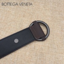 BV皮帶-06-3  原單 新款圓扣  手工編織皮帶