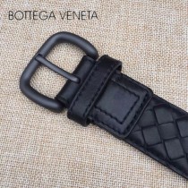 BV皮帶-01 低調奢華原單意大利小牛皮手工編織皮帶
