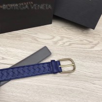 BV皮帶-04-5 原單 新款金扣 手工編織皮帶