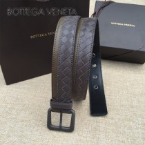 BV皮帶-13-1 原單 拼色手工編織皮帶  为休闲装或正装造型增添优雅韵味