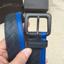 BV皮帶-13-2 原單 拼色手工編織皮帶  为休闲装或正装造型增添优雅韵味