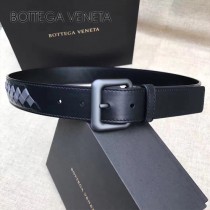 BV皮帶-10 原單 新款針扣 男士純手工編織皮帶 拼色