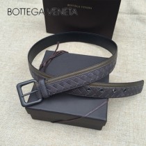 BV皮帶-13-1 原單 拼色手工編織皮帶  为休闲装或正装造型增添优雅韵味