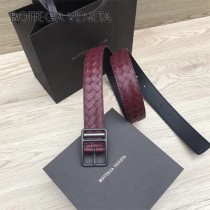 BV皮帶-11 原單 新款針扣 純手工編織皮帶