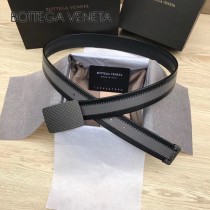 BV皮帶-12-1 原單 新款正裝皮帶 手工編織皮帶