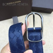 BV皮帶-19 原單 手工編織針扣皮帶  低調奢華